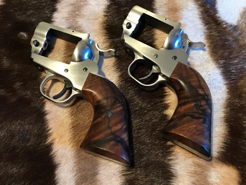 (5) Ruger Blackhawks with French walnut